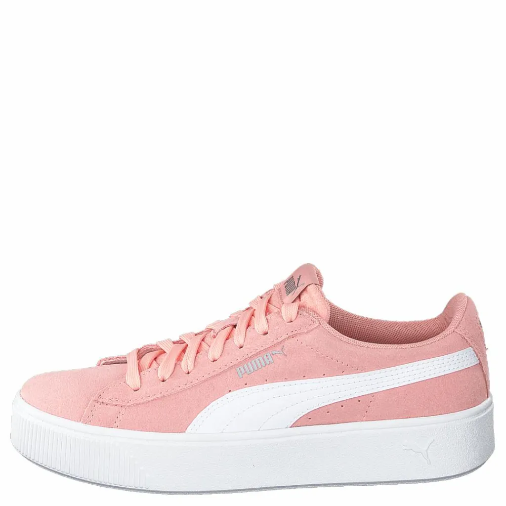 Vikky Stacked Sd Peach Bud- White*Puma
