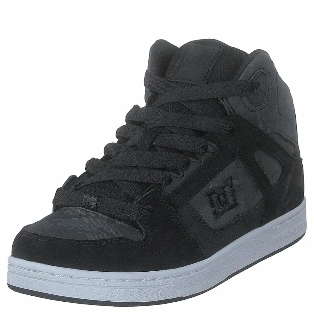 DC Shoes Pure High-top Black Camouflage Svart Outlet