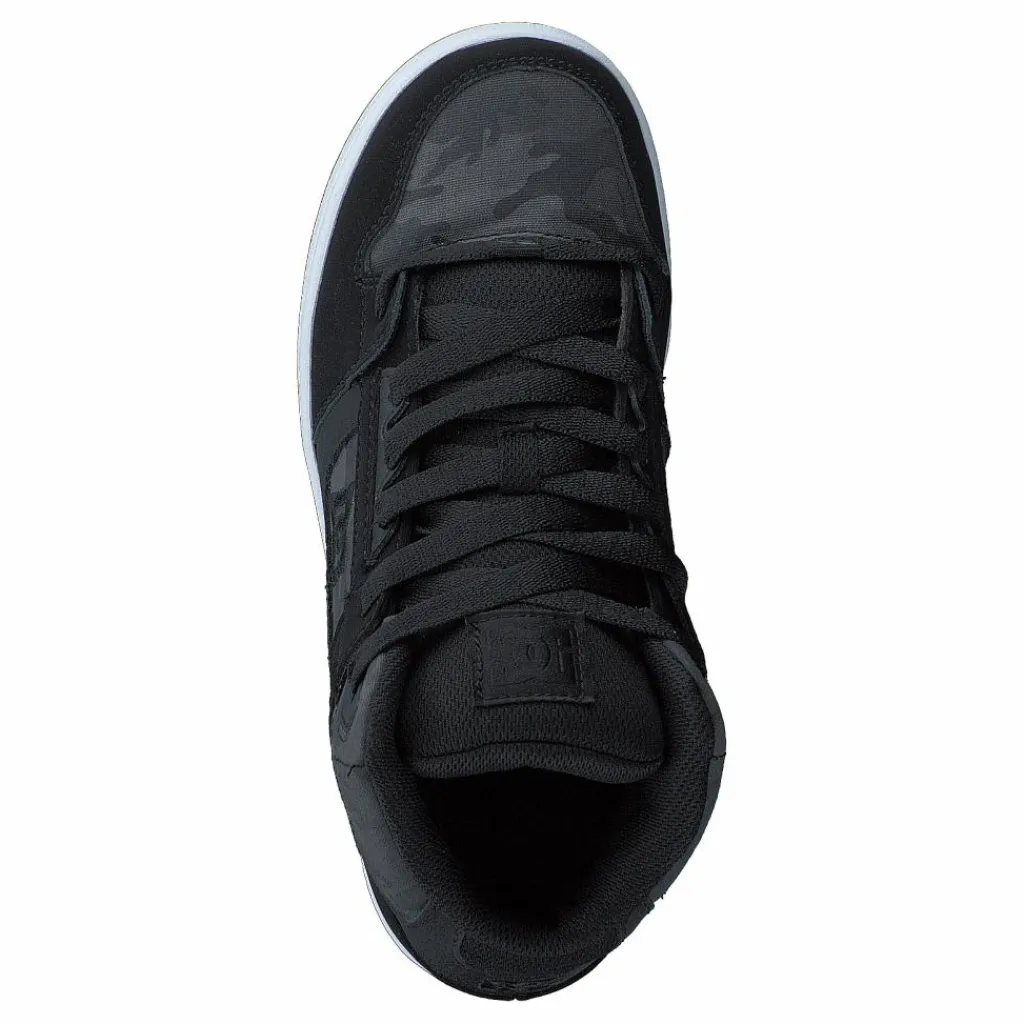 DC Shoes Pure High-top Black Camouflage Svart Outlet