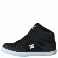 DC Shoes Pure High-top Wc Black/black/white Svart Sale