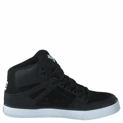DC Shoes Pure High-top Wc Black/black/white Svart Sale