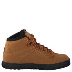 DC Shoes Pure High-top Wc Wnt Wheat/black Brun Sale