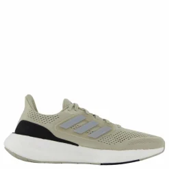 adidas Pureboost 23 Shoes Putty Grey / Silver Metallic / Core Black Sale