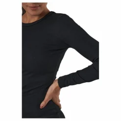 BLACC Quinn Rib Dress Black Svart Discount