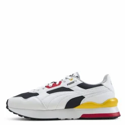 Puma R78 FUTR Junior White/Black/Yellow Flerfärgad New