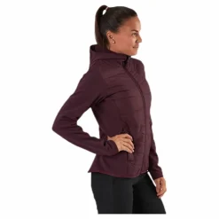 Salomon Radiant Hybrid Hoodie Purple Lila New