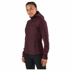 Salomon Radiant Hybrid Hoodie Purple Lila New