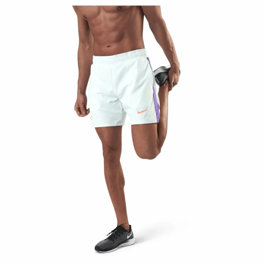 Nike Rafa Court Short 7" Green/Yellow Vit Online