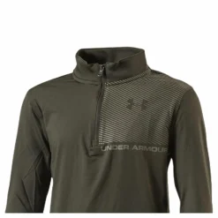 Under Armour Raid 1/4 Zip Junior Green Grön Clearance