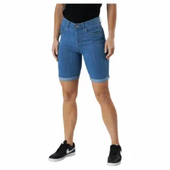 Only Rain Life Mid Long Shorts Blue Blå New