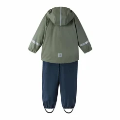 Reima Rain outfit Tihku Greyish green Flerfärgad Hot