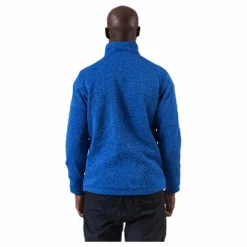 Ralf Melange Fleece Jacket w. Windproof Lining Blue*Weather Report Outlet