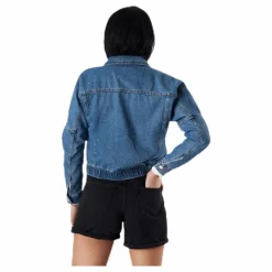 Rave Ls Ela Dnm Jacket Add Blue*Only Outlet