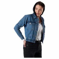 Rave Ls Ela Dnm Jacket Add Blue*Only Outlet