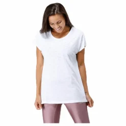 Casall Raw Elastic Tee White Vit