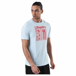 RC AC + Cotton Tee Blue/White*Reebok Online