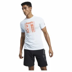 RC AC + Cotton Tee Blue/White*Reebok Online