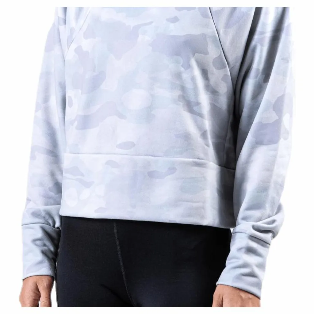 Nike Rebel Dry Crew Patterned/Grey Blå Online