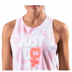 Rebel Sleeveless Top Pink/Patterned*Nike Sale