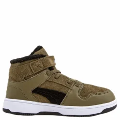 Puma Rebound Layup Fur SD V PS Green Brun Online