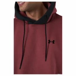 Under Armour Recover Fleece Hoodie Purple Lila New