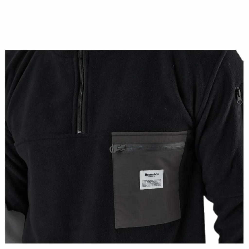 Resteröds Recycled Polyester Pullover Black Svart Hot