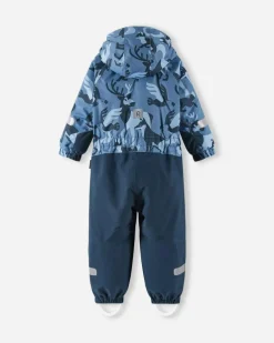 Reima tec Winter Overall, Kurik Ocean Blue Hot