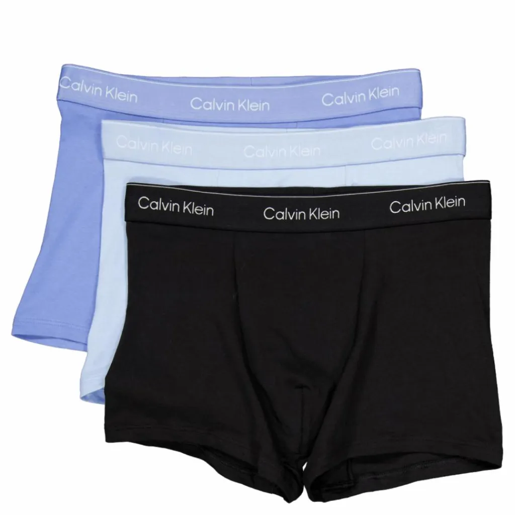 Relaxed Dart Trunk 3pk Blue*Calvin Klein New
