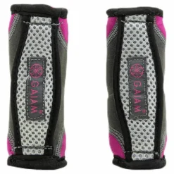 Restore Walking Weights 2Lb Set Pink/Grey*Gaiam Online