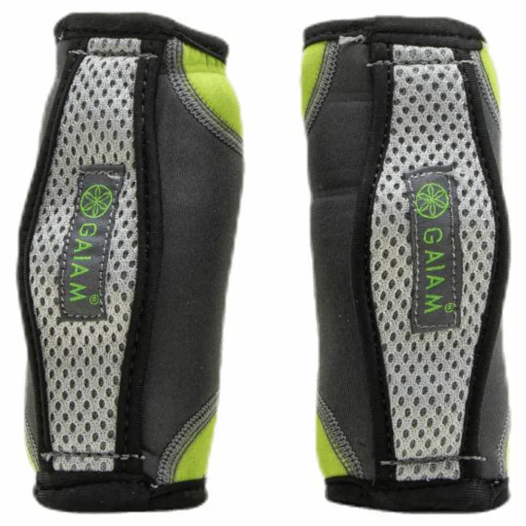 Gaiam Restore Walking Weights 4Lb Set Green/Grey Grön och Grå Discount