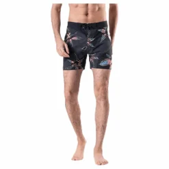 Rip Curl Retro Venomous 16'' Black Svart Discount