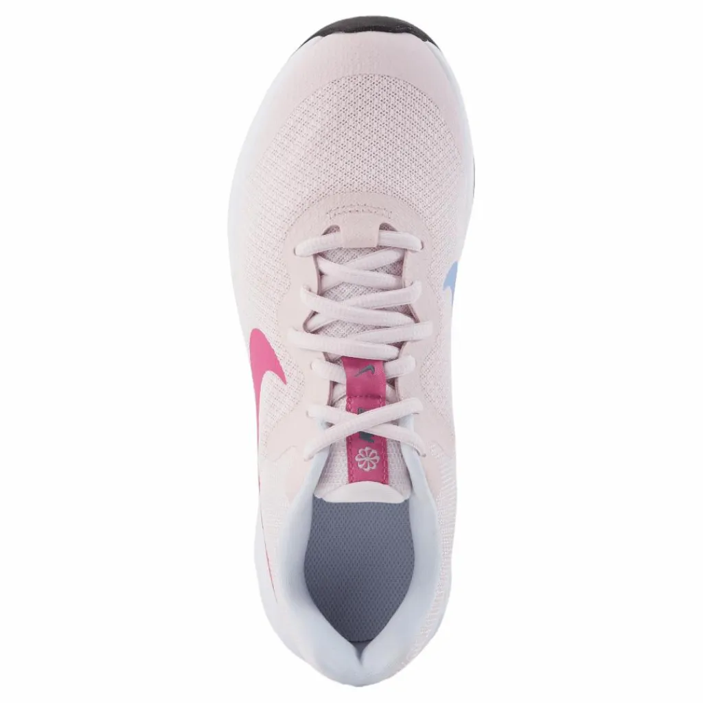 Nike Revolution 6 Big Kids' Road Running Shoes PEARL PINK/COSMIC FUCHSIA-COBALT BLISS Best