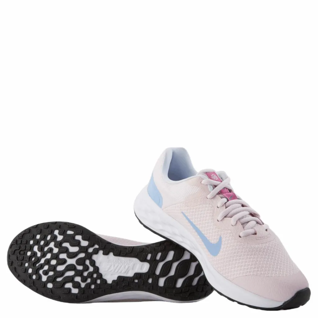 Nike Revolution 6 Big Kids' Road Running Shoes PEARL PINK/COSMIC FUCHSIA-COBALT BLISS Best
