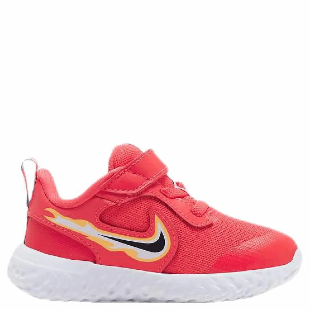 Revolution 5 Fire TD Kids Yellow/Red*Nike Online