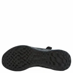 Nike Revolution 6 FlyEase Big Kids' Easy On/Off Road Running Shoes BLACK/BLACK-DK SMOKE GREY Svart Outlet