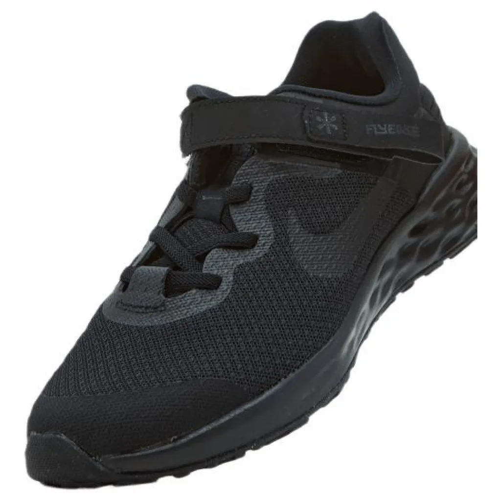 Revolution 6 FlyEase Little Kids' Shoe BLACK/BLACK-DK SMOKE GREY*Nike Clearance