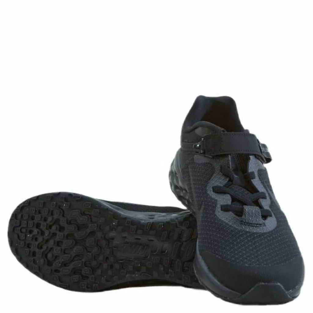 Revolution 6 FlyEase Little Kids' Shoe BLACK/BLACK-DK SMOKE GREY*Nike Clearance