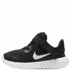 Revolution 5 Flyease Toddler White/Black*Nike New