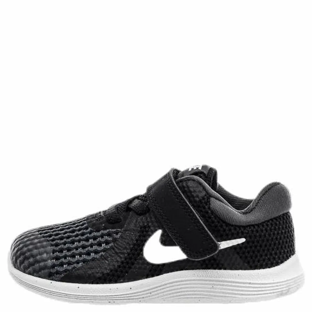 Revolution 4 TD Kids White/Black*Nike Outlet