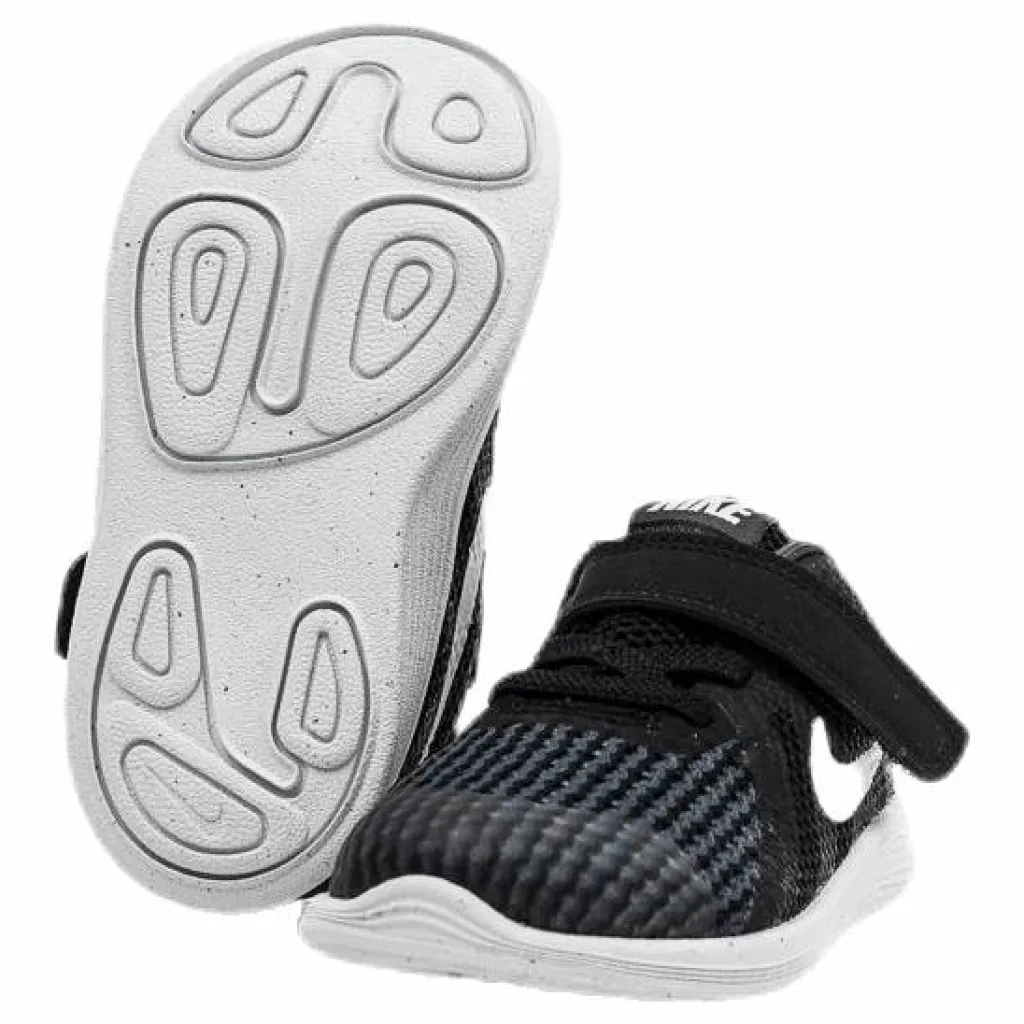 Revolution 4 TD Kids White/Black*Nike Outlet
