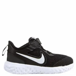 Nike Revolution 5 TD Kids White/Black Svart