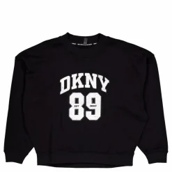 Rhstn Lg Crew Nk Po Black/eggnog*DKNY Sport Online