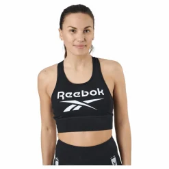 Ri Bl Cotton Bralette Black*Reebok New
