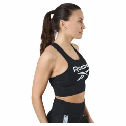 Ri Bl Cotton Bralette Black*Reebok New