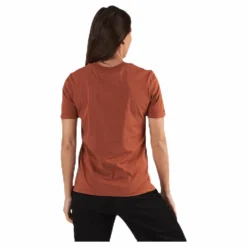 Pieces Ria Ss Fold Up Solid Tee Beige Online