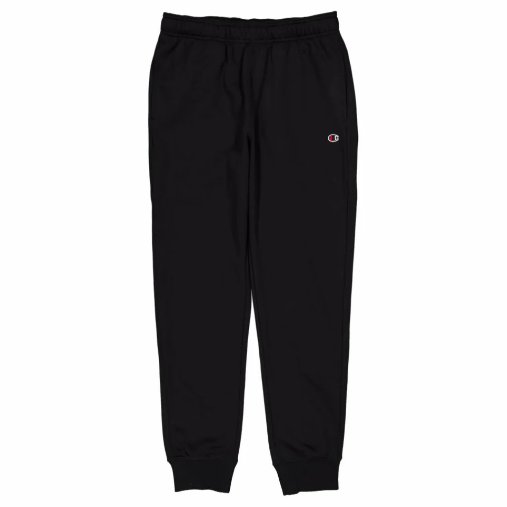 Rib Cuff Pants Black Beauty*Champion Outlet