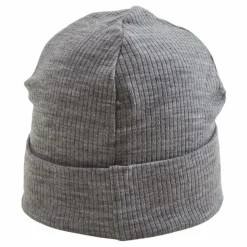 Rib Merino Hat Greymelange*Lindberg