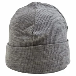 Rib Merino Hat Greymelange*Lindberg