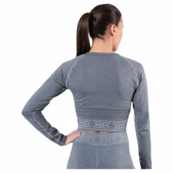 Better Bodies Rib Seamless LS Grey Grå Sale