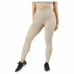 BLACC Rib Seamless Tights Mushroom Beige Outlet